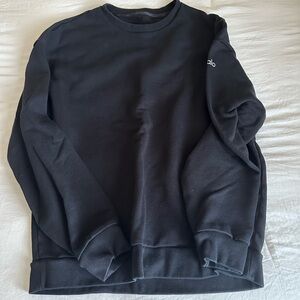 ALO Yoga Men's Dark Crewneck Sweater